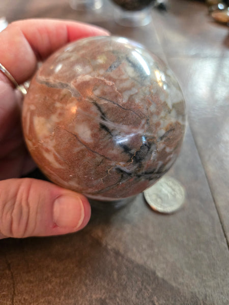 Spheres - Ocean Jasper Sphere OJ2 60mm