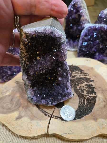 Amethyst Cut Base A7 Deep Purple