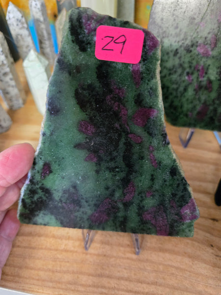 Slabs - Ruby Zoisite Slab Z1