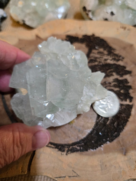 Green Apophyllite Crystal AC1