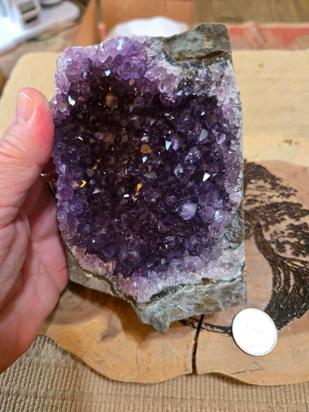 Amethyst Cut Base A1 Deep Purple