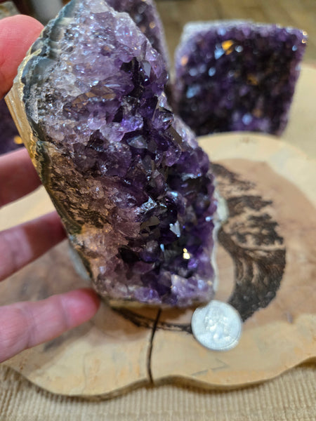 Amethyst Cut Base A4 Deep Purple