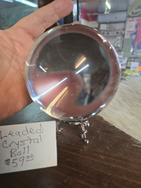 Crystal Ball 🔮 Leaded Crystal 95mm