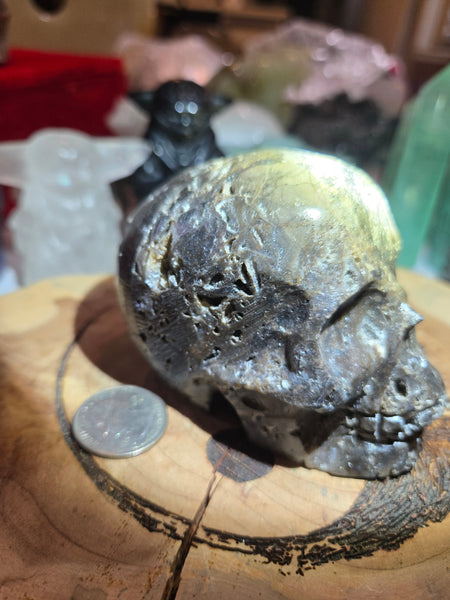 Skulls - Sphalerite Skull SS2 70mm