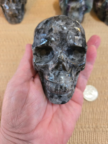 Skulls - Larvakite Skull 95mm LSK2
