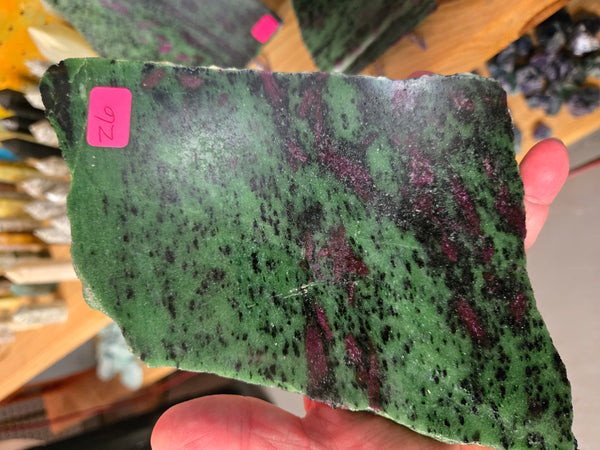 Slabs - Ruby Zoisite Slab Z6