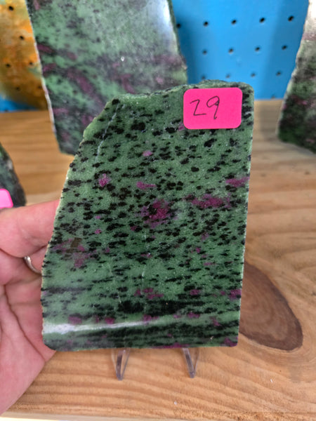 Slabs - Ruby Zoisite Slab Z4