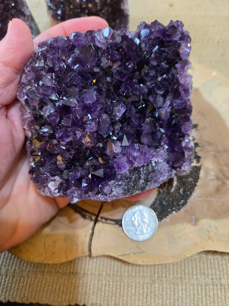 Amethyst Cut Base A3 Deep Purple