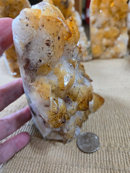 Citrine Cluster Cut Base CB5