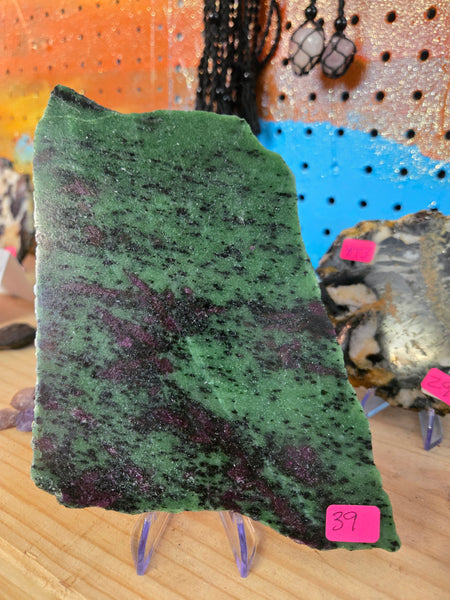 Slabs - Ruby Zoisite Slab Z6