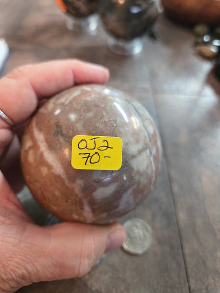 Spheres - Ocean Jasper Sphere OJ2 60mm