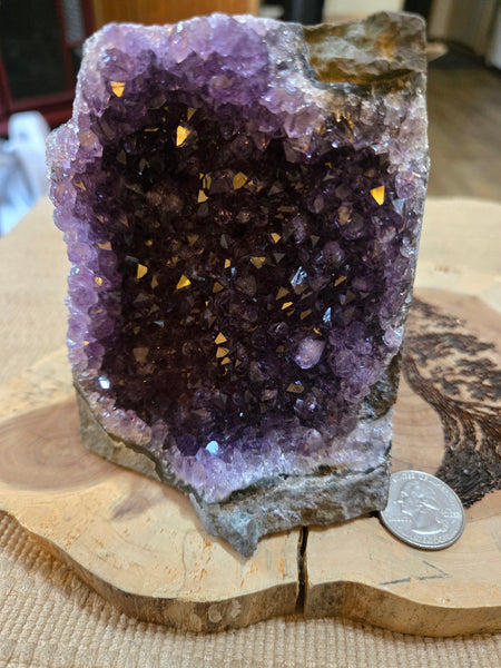 Amethyst Cut Base A1 Deep Purple