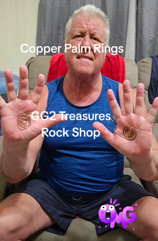 Copper Palm Ring