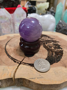 Spheres- Amethyst Sphere 40mm AS3