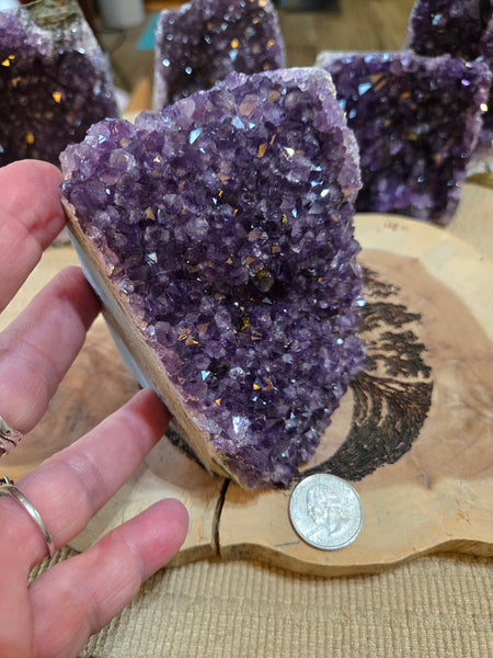 Amethyst Cut Base A5 Deep Purple