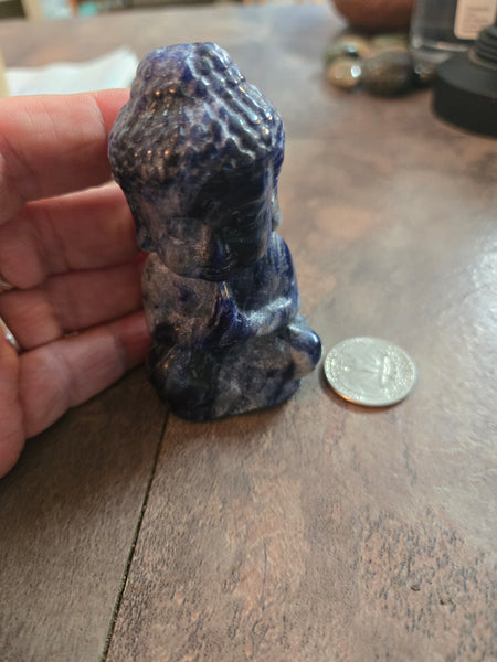 Blue Sodalite Baby Buddha