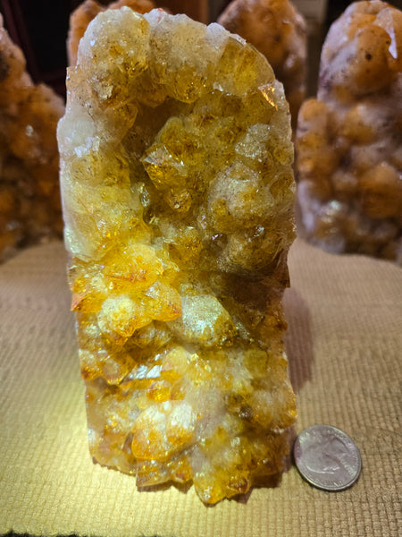 Citrine Cluster Cut Base CB1