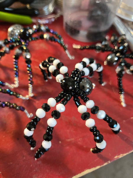 Spider by Jules - Hematite & Black Tourmaline
