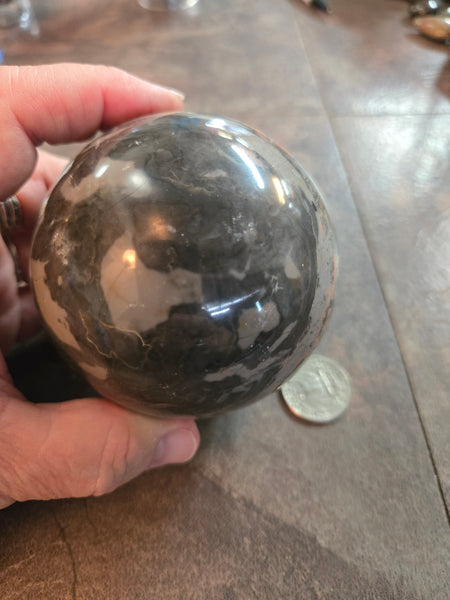 Spheres - Rhodonite Sphere RH2 80mm