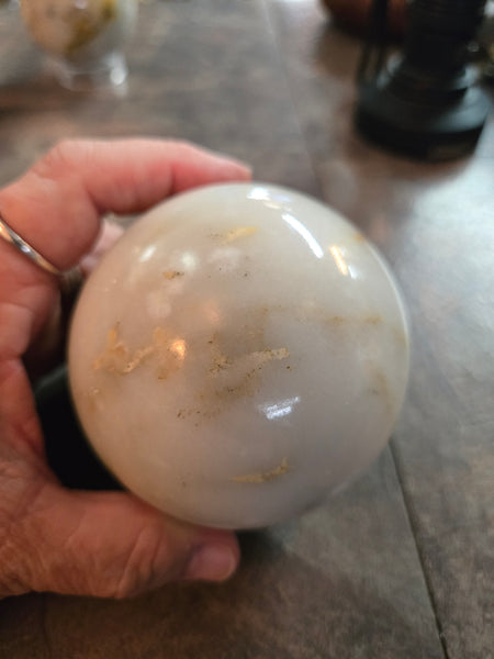 Spheres - Dendritic Agate Sphere DDA2 80mm