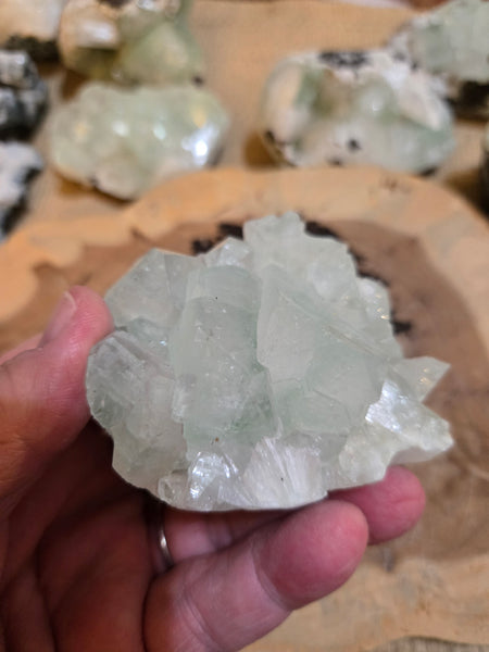 Green Apophyllite Crystal AC1
