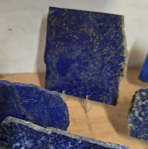 Lapis Slab with Stand (Random Pull)