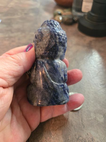 Blue Sodalite Baby Buddha