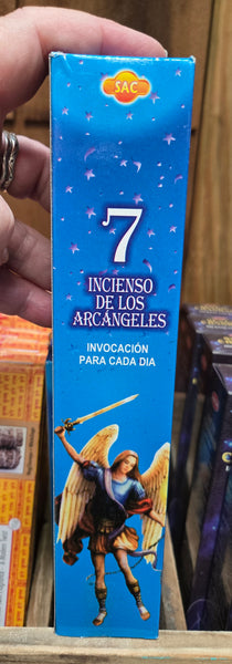 Incense - SAC 7 Arcangels Incense - 7 pacs - 1 Arcangel each