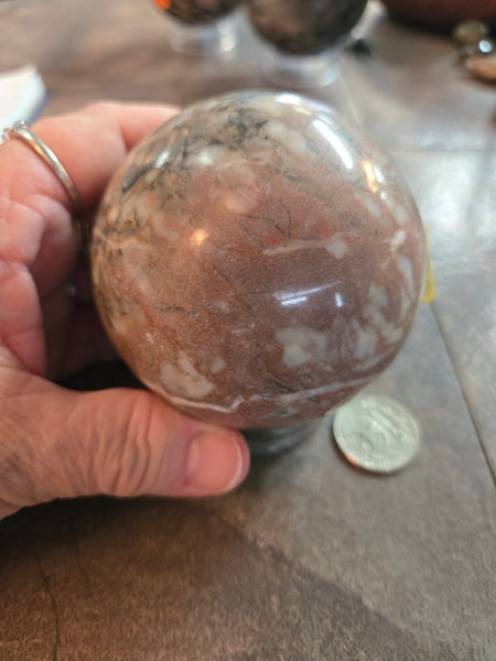 Spheres - Ocean Jasper Sphere OJ2 60mm