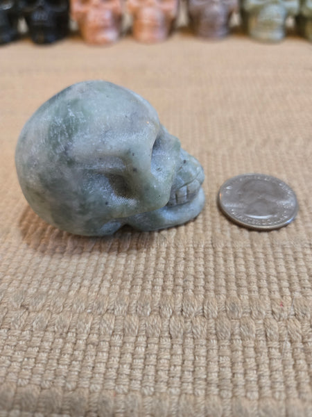 Skulls - Jadeite Skull 40mm SK17
