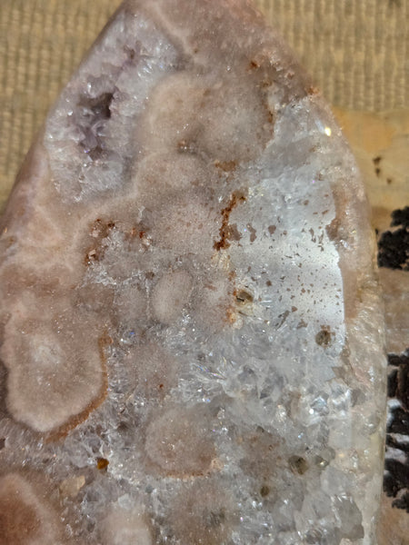 Rose Amethyst Freeform on Pin AF2