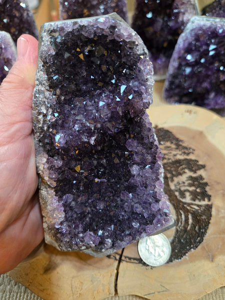 Amethyst Cut Base A7 Deep Purple