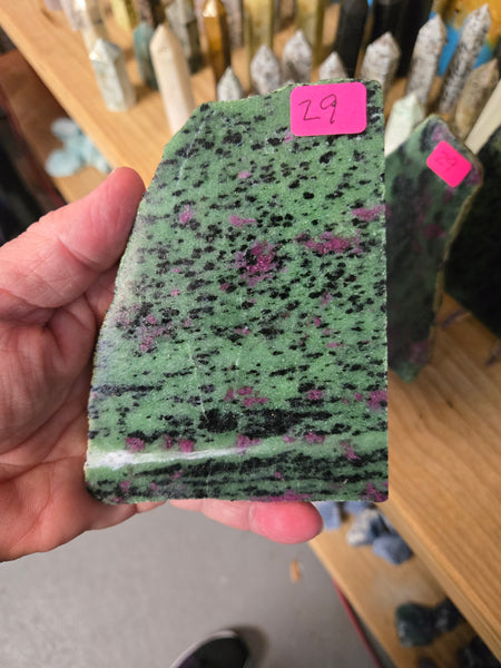 Slabs - Ruby Zoisite Slab Z4