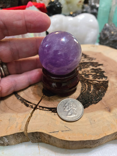 Spheres- Amethyst Sphere 40mm AS3