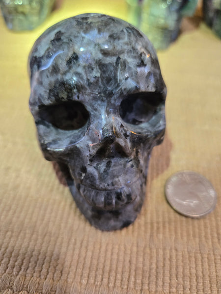 Skulls - Larvakite Skull 95mm LSK2