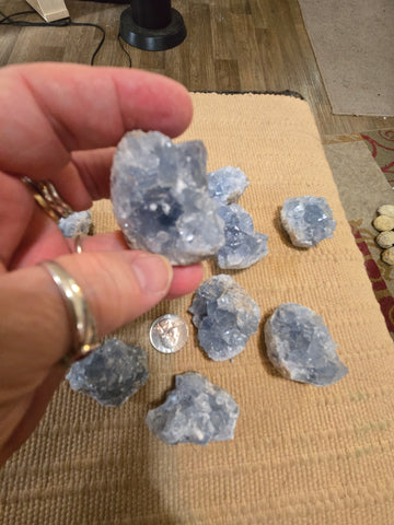 Celestite Cluster - Random Pull - small