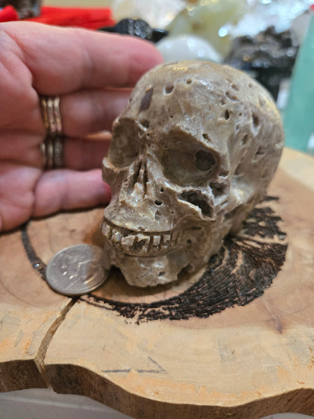 Skulls - Sphalerite Skull SS1 70mm