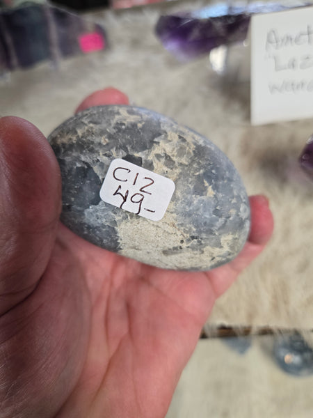 Celestite Cluster Geode C12