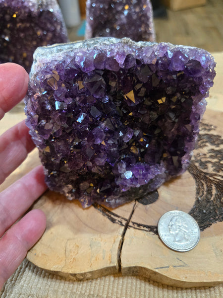 Amethyst Cut Base A3 Deep Purple
