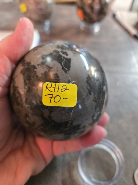 Spheres - Rhodonite Sphere RH2 80mm