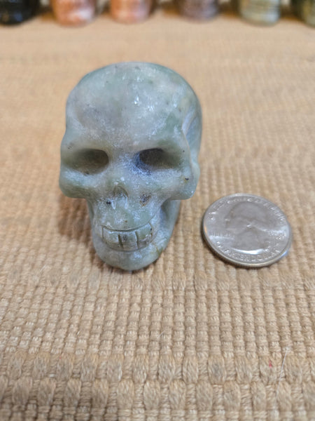 Skulls - Jadeite Skull 40mm SK17