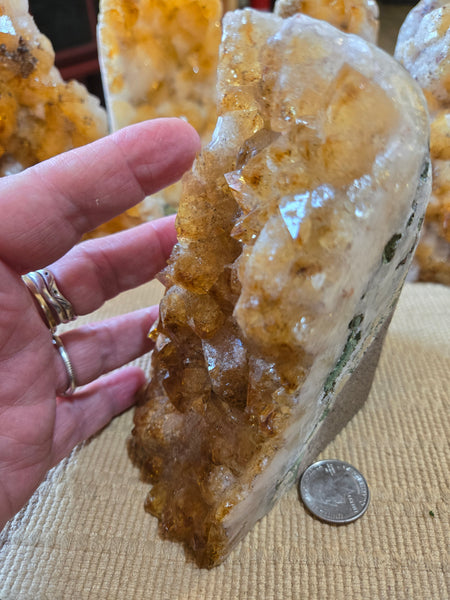 Citrine Cluster Cut Base CB1