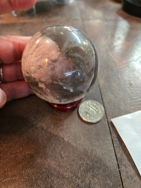 Spheres - Pink Tourmaline Sphere PT1 50mm