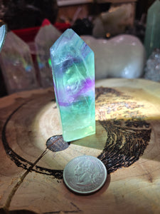 Rainbow Flourite Point FS2