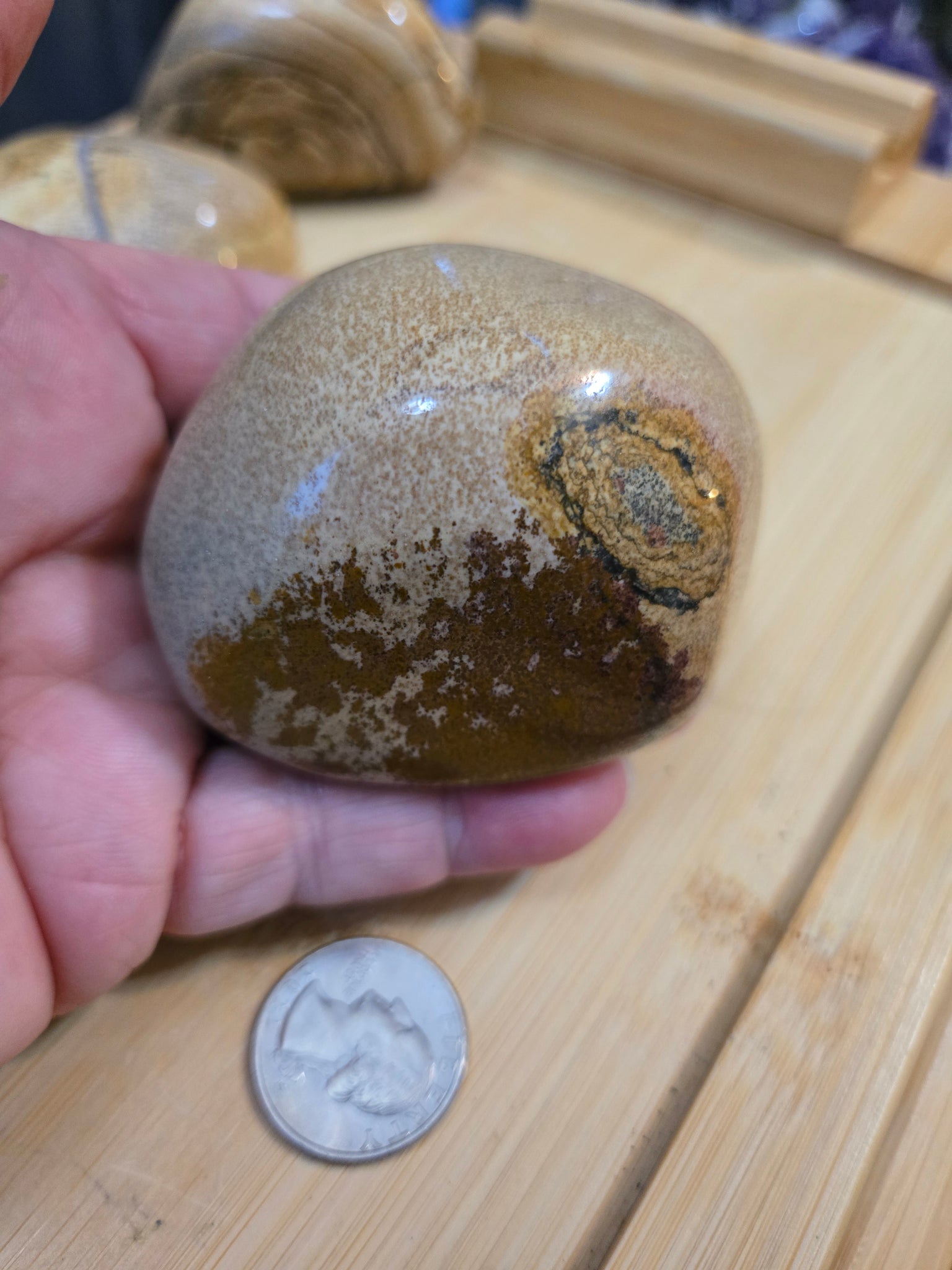 Power Stones - Picture Jasper Power Stone PJ5