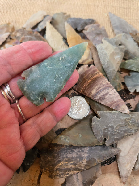 Jasper Arrow Heads - Random Pull