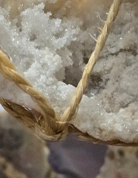 Quartz Crystals in Half Geode - Random Pull