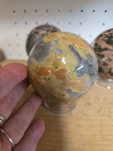 Spheres - Ocean Jasper Sphere 80mm