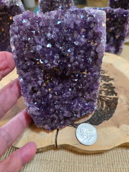 Amethyst Cut Base A5 Deep Purple