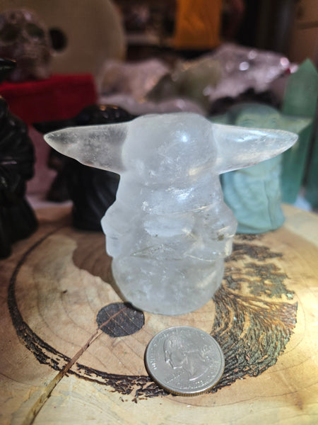 Carvings - Quartz Yoda Y3